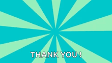 a cartoon chicken is holding a pink object in its mouth and saying thank you .