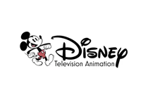 a logo for disney television animation with a picture of mickey mouse