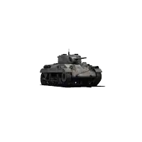 a gray tank with a white background has the letters aa on the side