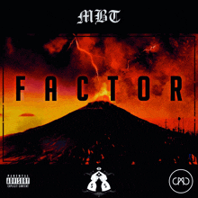 a parental advisory warning is on the cover of factor