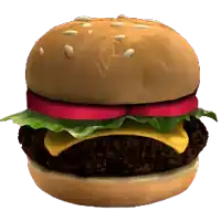 a hamburger with lettuce cheese and tomatoes on a bun