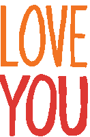 a red and orange heart with a white background