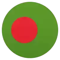 green circle with a red circle in the middle