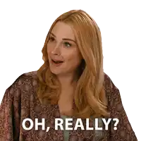 a woman says oh really while wearing a kimono