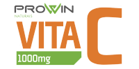 a logo for provin naturals vita c with 1000mg