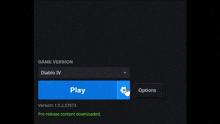 a screenshot of a computer screen showing a play button .