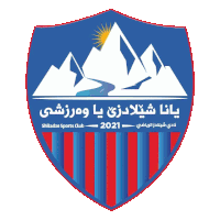 a logo for shiladze sports club with mountains and the sun