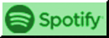 a green spotify logo on a green background