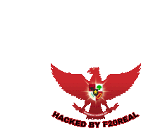 a logo that says hacked by f20real with a red bird