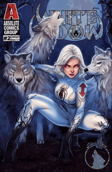 a comic book called white doom # 2 by absolute comics group