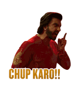 Chup Karo Rocky Randhawa Sticker