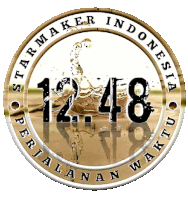 a logo for starmaker indonesia shows a water splash