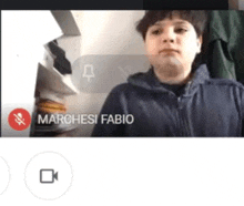 marchesi fabio is shown in a video call