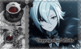 a picture of a girl with the words dapping about aluka