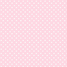 a pattern of white polka dots on a light pink background