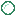 a green circle with a black border and a white background .