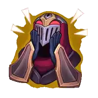 a pixel art illustration of a knight with his hands on his face