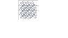 a grid of lines and dots on a white background .