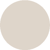 a white circle on a white background with a gray border .