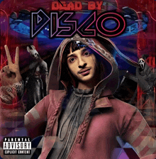 a man in a hooded jacket is on the cover of dead by disco