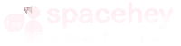 a logo for a company called spacehey