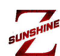 a red letter z with the word sunshine on it