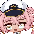 a cartoon character with pink hair and a hat on .