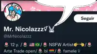 mr. nicolazzz is a nsfw artist and has a twitter account