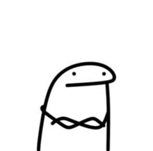 a black and white drawing of a person with a beard and a bow tie .