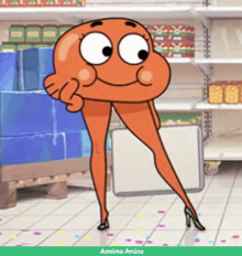 a cartoon character from the amazing world of gumball