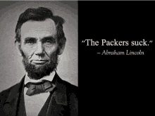 a black and white photo of abraham lincoln with a quote from him