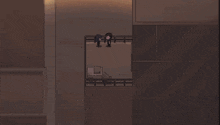 a man and a woman looking out over a city