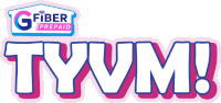 a logo for gfiber prepaid tyvm is displayed