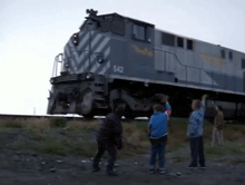 a train with the number 642 on it