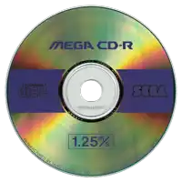 a mega cd-r compact disc manufactured by taiyo yuden co. ltd.