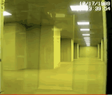 a hallway with a time of 3:39 54