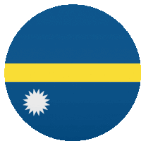 Nauru Flags Sticker