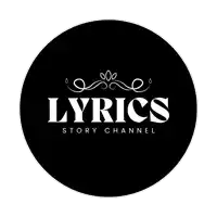 a black and white logo for lyrics story channel