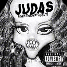 judas born this way ( ugly ) album cover with a cartoon character on it