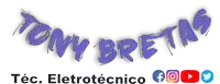 a logo for tony bretas tec eletrotecnico