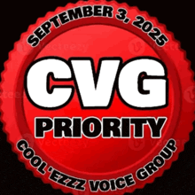 the cvg priority cool ' ezz voice group logo