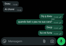 a text message between doeu and qq q doeu