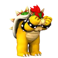 bowser is a cartoon character from the video game mario bros.