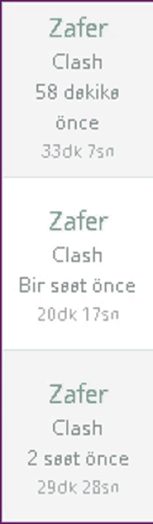 a screenshot of a game that says zafer clash on it