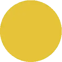 a yellow circle on a white background that looks like a smiley face