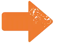 an orange arrow pointing to the right with small white dots on it