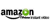 a logo for amazon prime instant video with a green play button