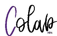 a purple and black logo that says " colato " on a white background