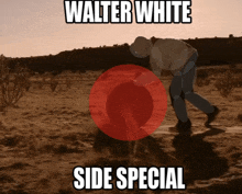 a poster for walter white side special