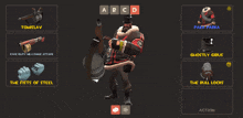 a screenshot of a video game called team fortress 2 showing a character named tomislav